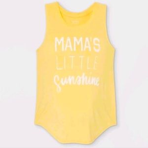 XL Isabel Maternity for Target Mama’s Little Sunshine Yellow Tank Top